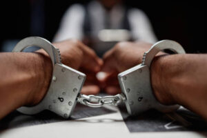 arrested